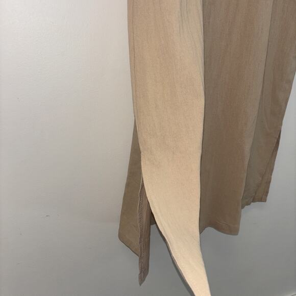 Elegant Tan Mini Dress - Picture 5 of 10